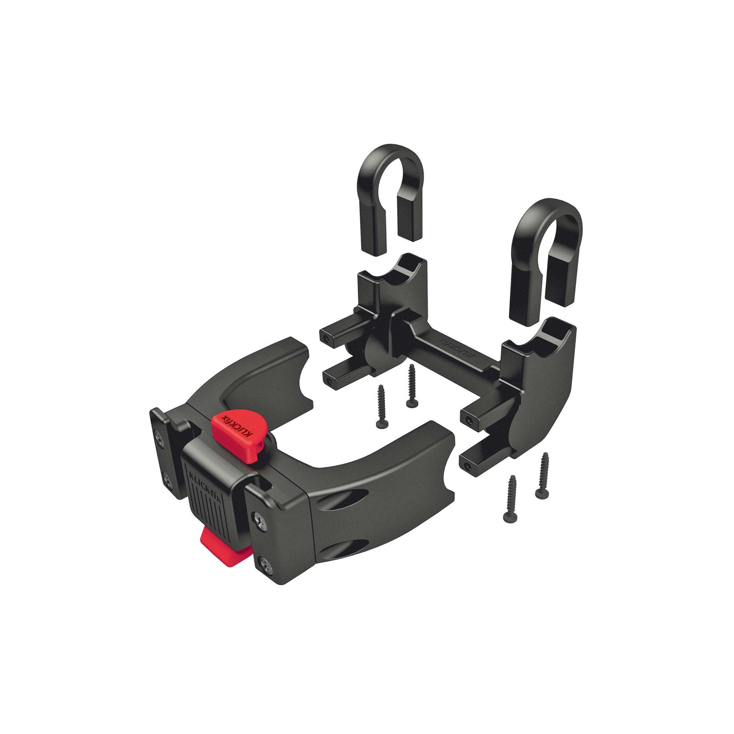 Ensemble de jeu d'adaptateur de distance KlickFix E 90 degrés noirs