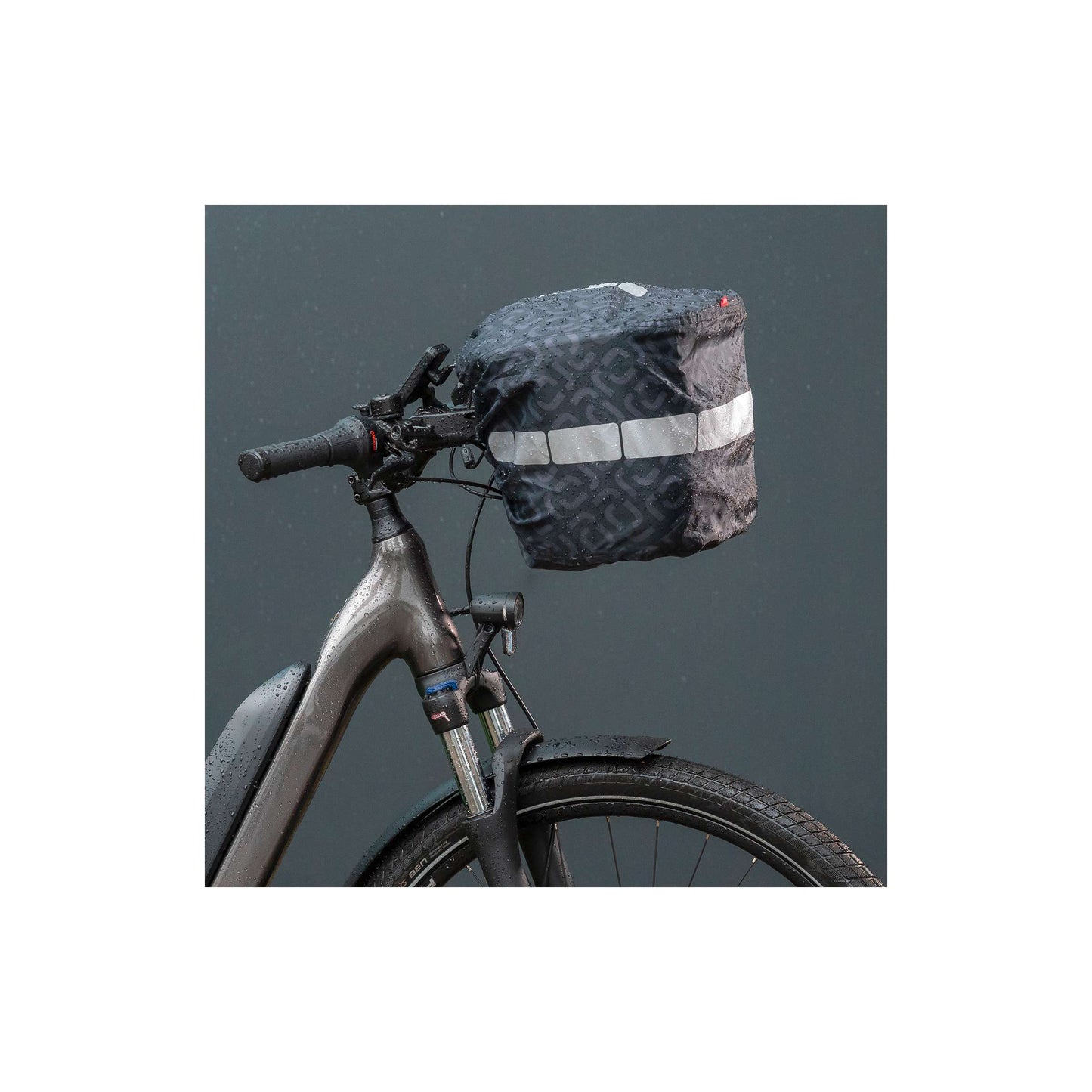 Klickfix mandtas couverture de pluie m noir