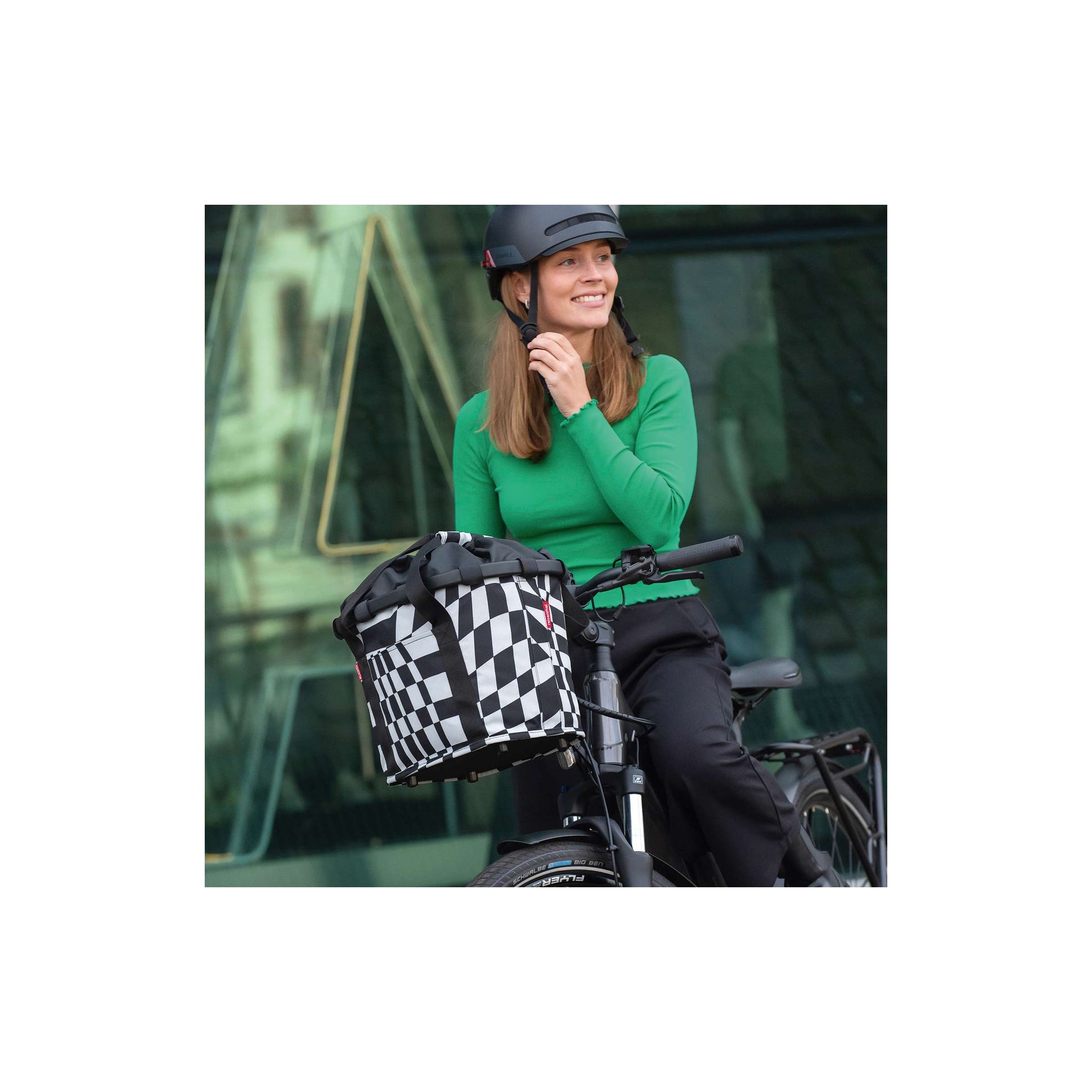 Klickfix mandtas 15l zèbre