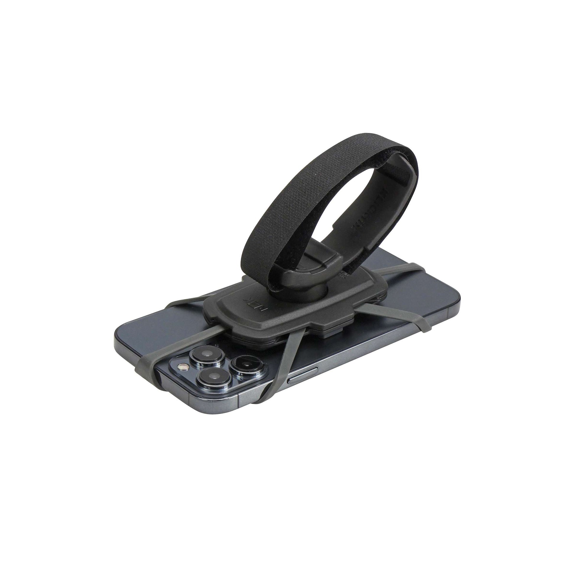 Boucle klickfix phonepad avec bande 11x6x3,8 cm noir