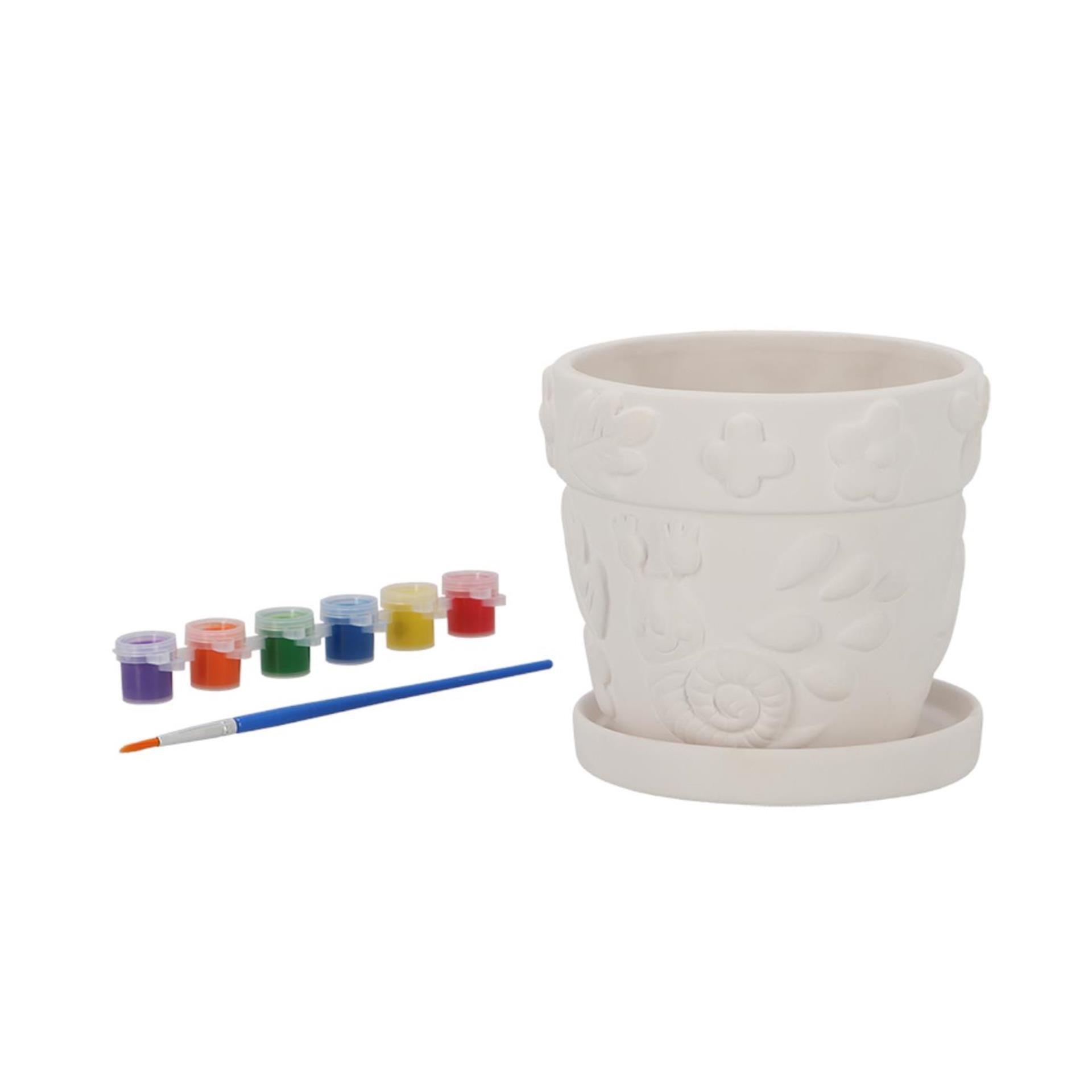 Peinture de pot de fleur design Esschert