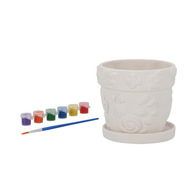 Peinture de pot de fleur design Esschert