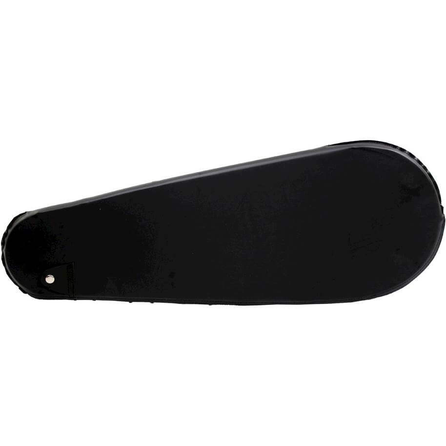 garde-chaîne 24 tissu laqué noir mat