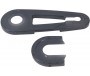 Écran de chaîne Aldo 16 pouces Powerbike noir