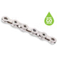 Chaîne Kmc x12l 12v 126l argent ciré