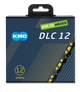 KMC Ketting DLC12 Black Yellow 126S cire