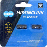 KMC Missinglink 11 DLC - 5,65 mm - Zwartkmc - Connecteur de chaîne de vélos - afbeelding 1