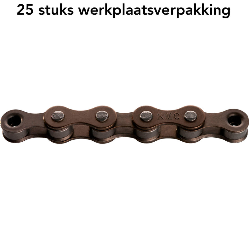 KMC DS Ketting S1 1 8 large en vrac brun (25)