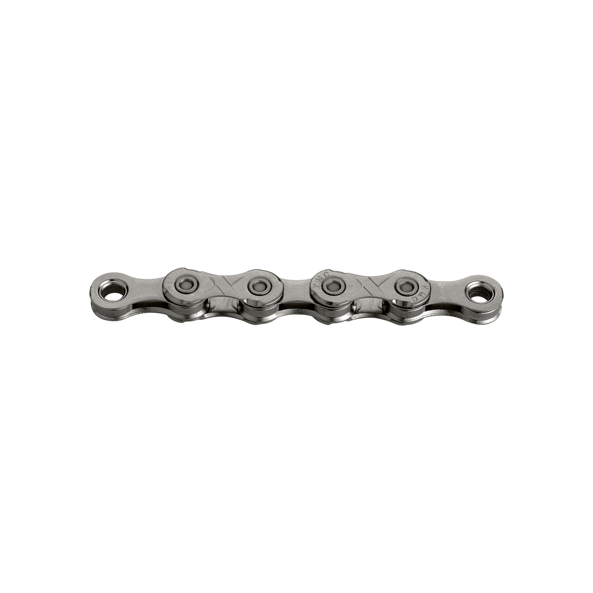 Chaîne de vélo KMC X10, 1 2x11 128, 114 maillons, grise