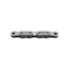 Kmc z1ehx étroit ept extra long 128 schakels e -bike verrouillage - broche de 7,8 mm - argent foncé