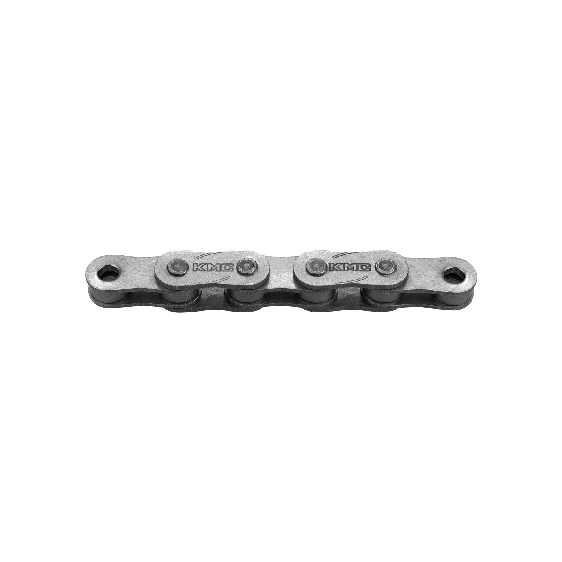 Kmc z1ehx étroit ept extra long 128 schakels e -bike verrouillage - broche de 7,8 mm - argent foncé