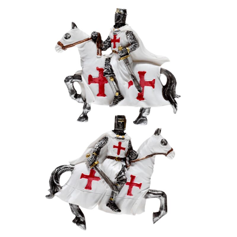 Crusade Knight on Horseback Protector Aimant