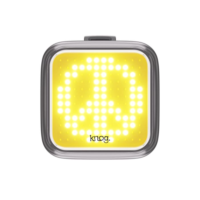 Knog blinder devant - paix - noir
