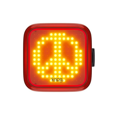 Knog blinder arrière - paix - noir