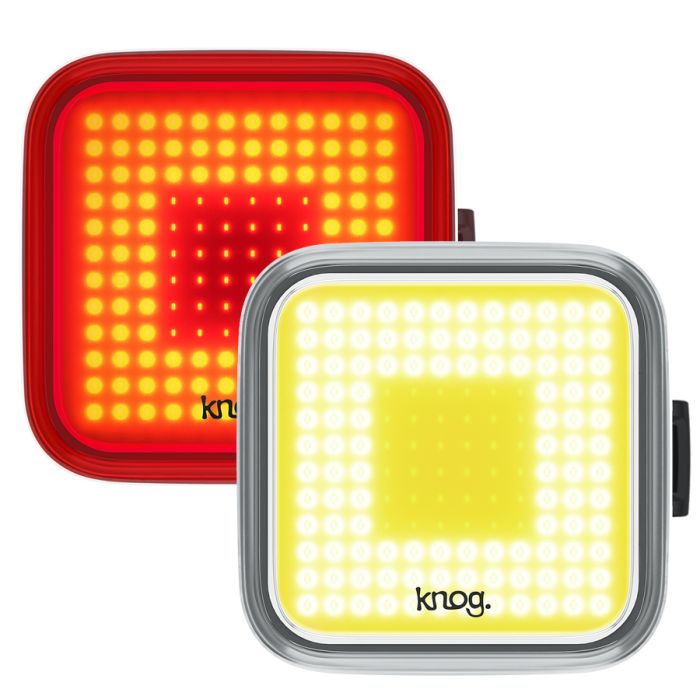 Knog blinder twinpack - carré - noir