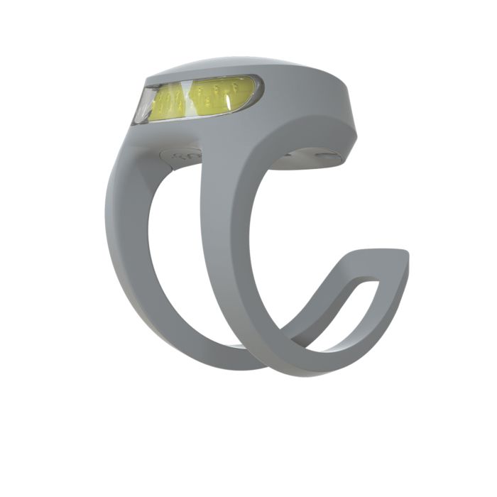 Façade USB Knog Frog - gris abysse