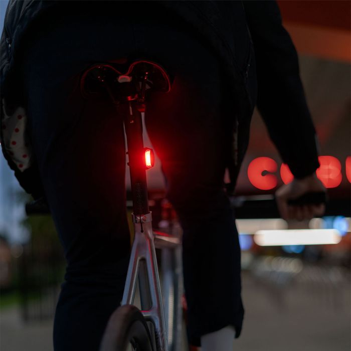 Knog frog usb arrière - araignée noir