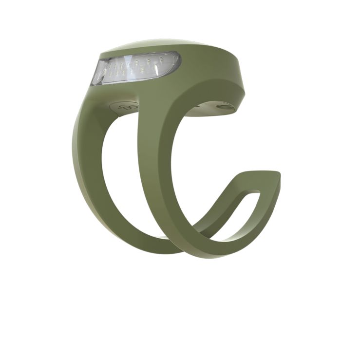Knog frog usb arrière - veste vert