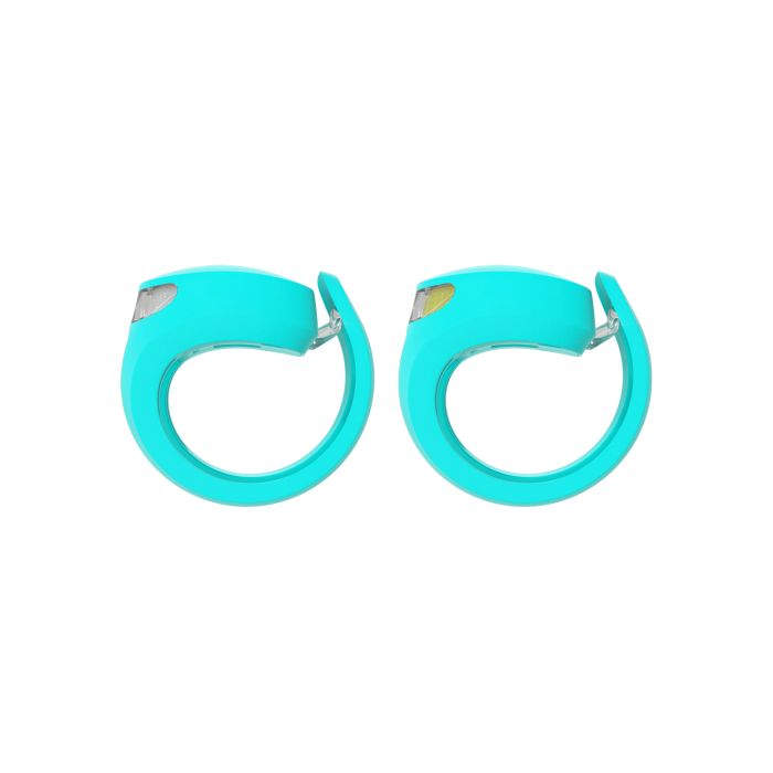 Knog frog usb twinpack - superbe aigue-marine