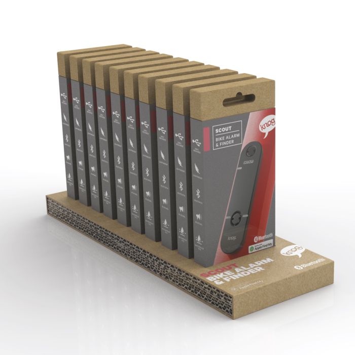 Knog scout bike - pomme - présentoir pos (10 unités)