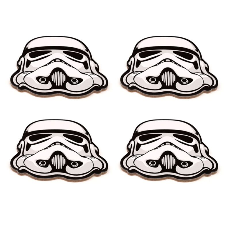 Le Stormtrooper d'origine a établi 4 sous-verres