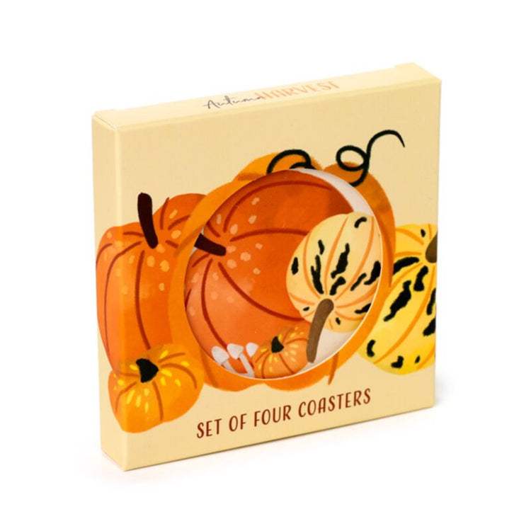 Automn Harvest Set 4 Coasters