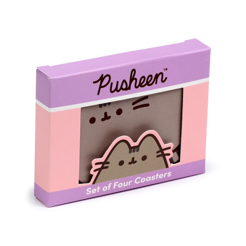 Chatte the chat set 4 formé Coasters