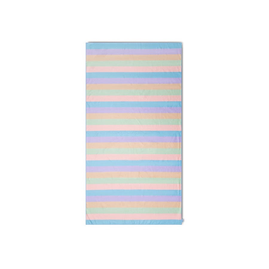 Rush des couleurs | Serviette en microfibre multicolore 170 x 90 cm