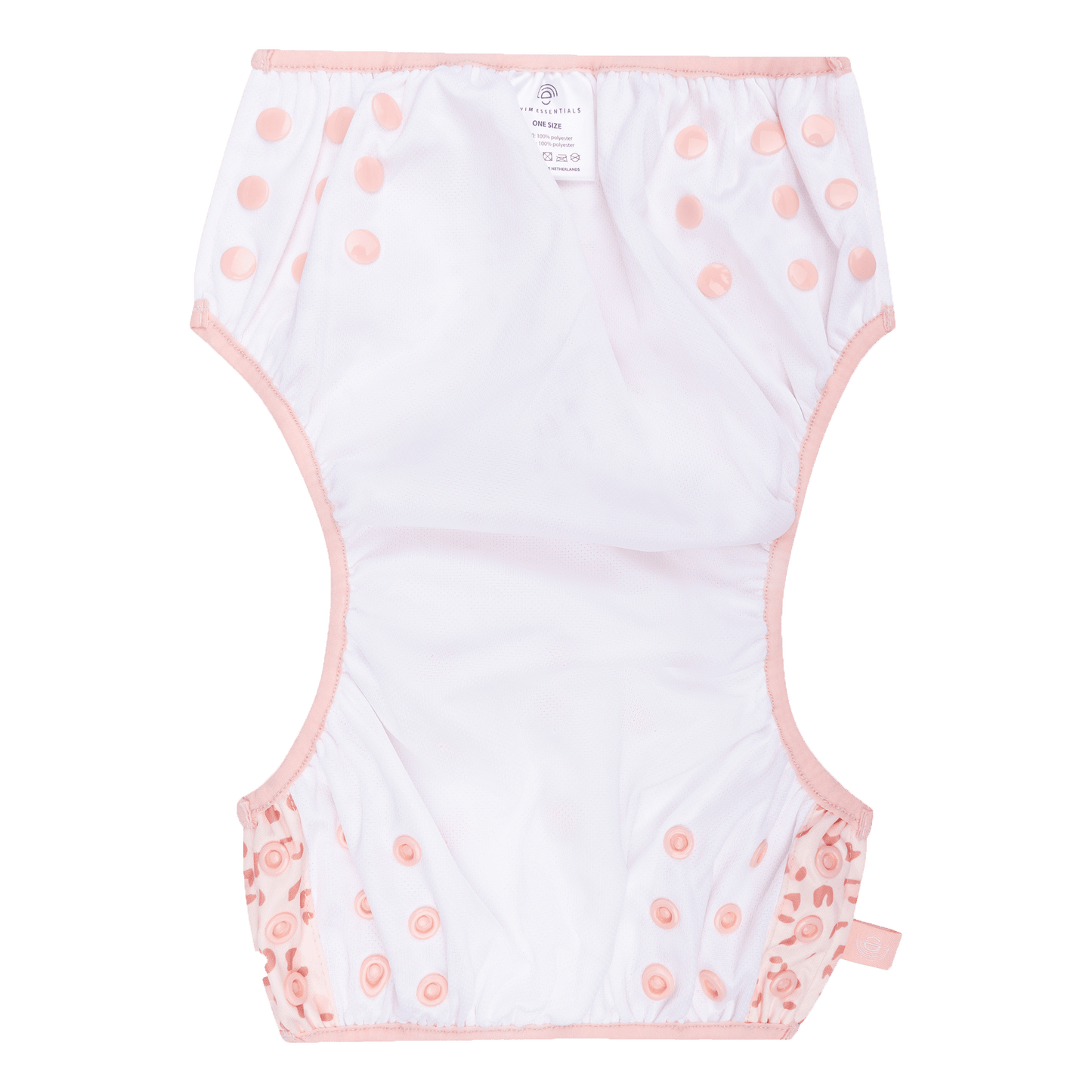 Léopard | Vieille couche de natation lavable rose