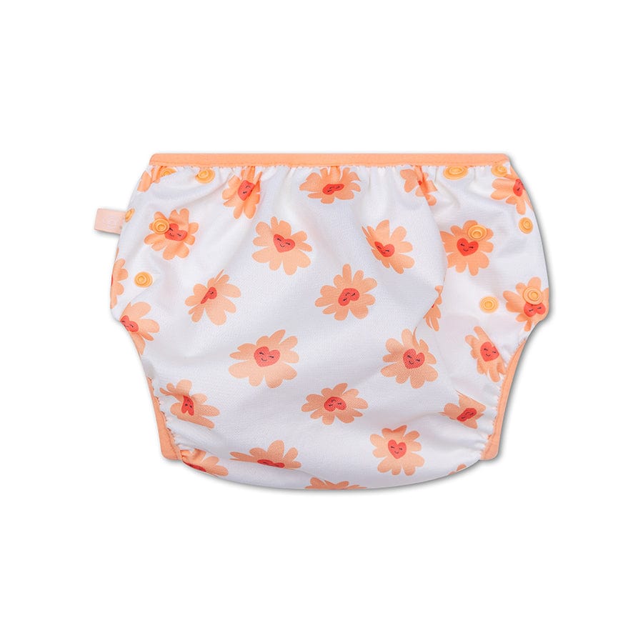 Amour floral | Couche de natation lavable multi-colorable