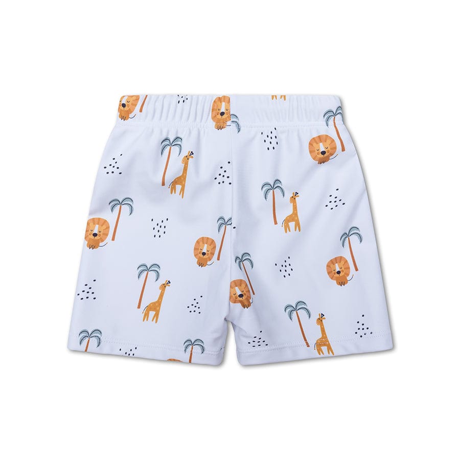 Jungle | Boxer de natation UV multicolore