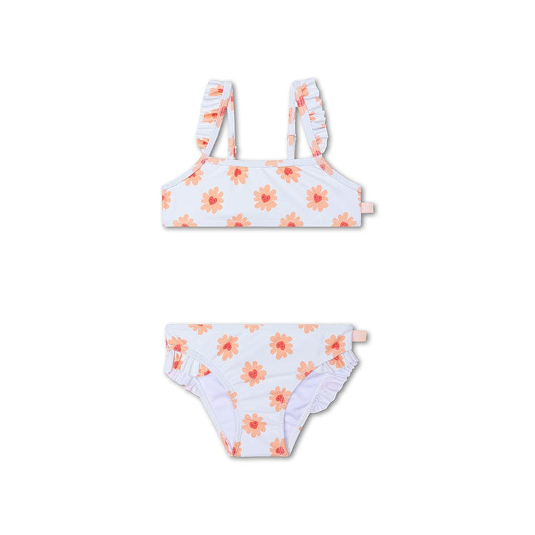 Amour floral | Bikini UV de filles multi-colorants