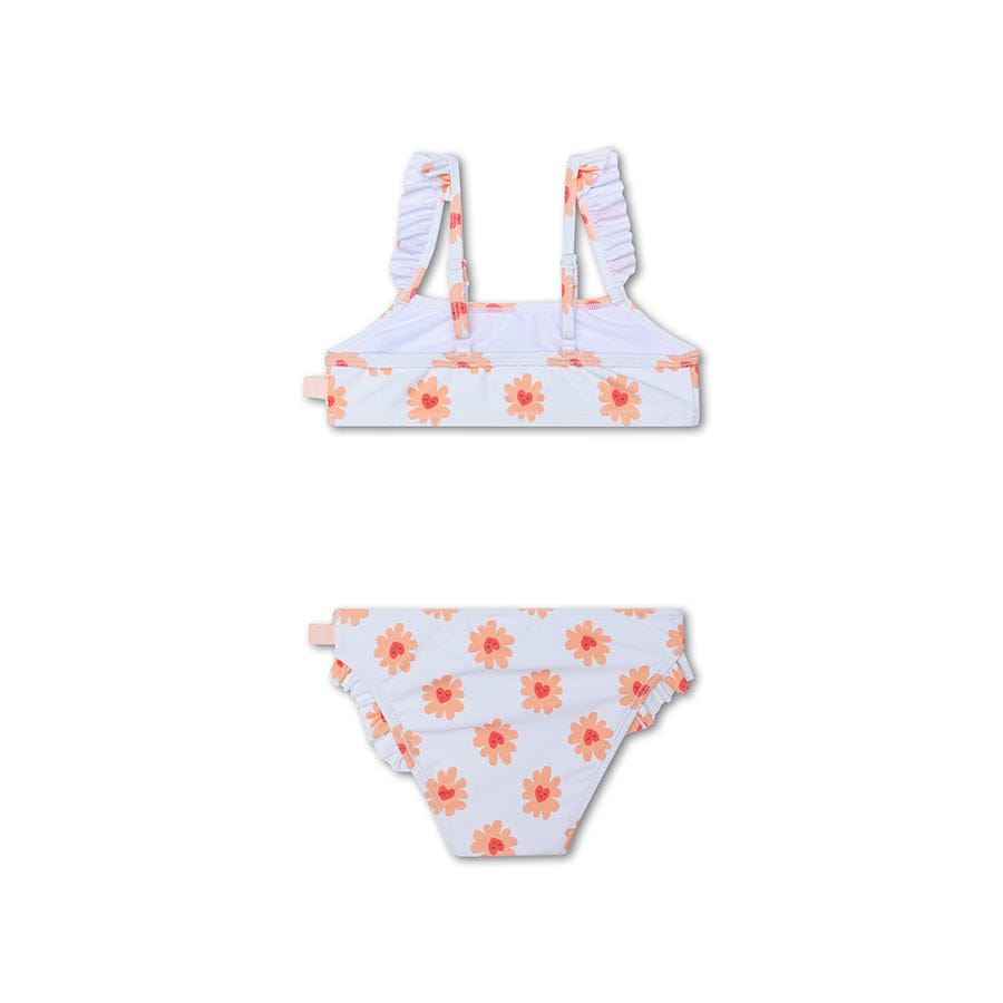 Amour floral | Bikini UV de filles multi-colorants