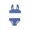 Léopard | Blue Girls UV Bikini