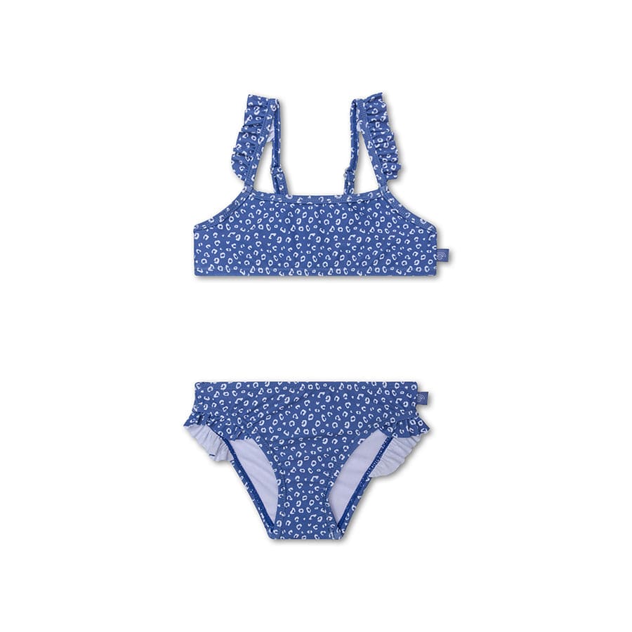 Léopard | Blue Girls UV Bikini