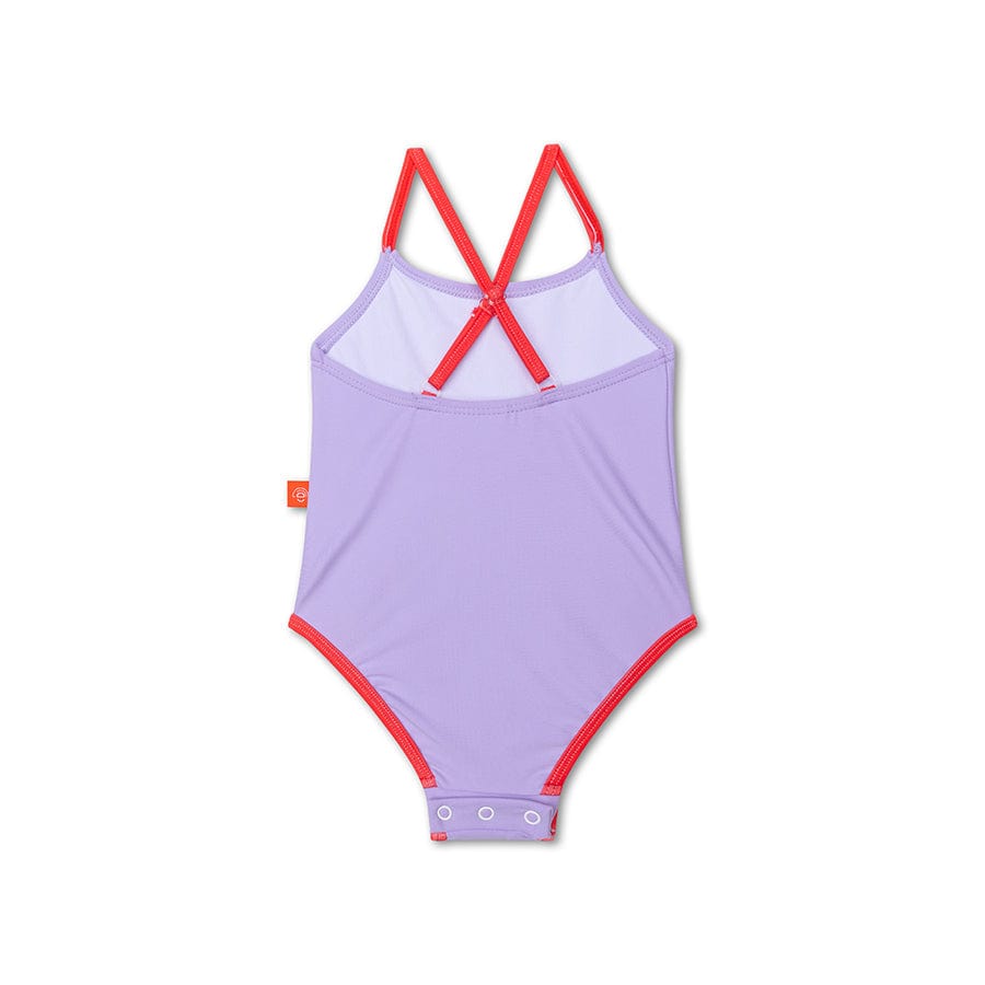 Tons emblématiques | Maillot de bain UV des filles violettes