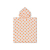 Amour floral | plage hydrophile multicolore poncho 50 x 50 cm