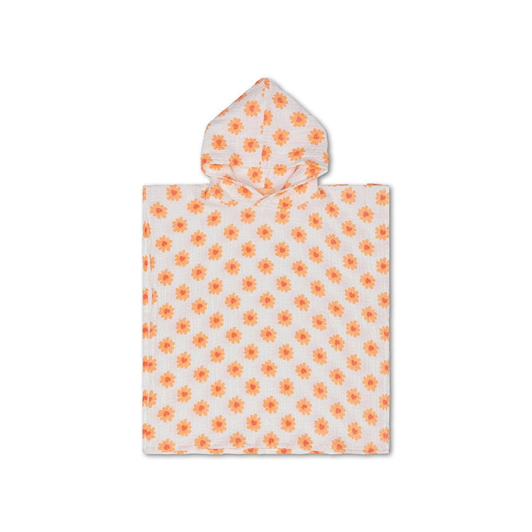 Amour floral | plage hydrophile multicolore poncho 50 x 50 cm