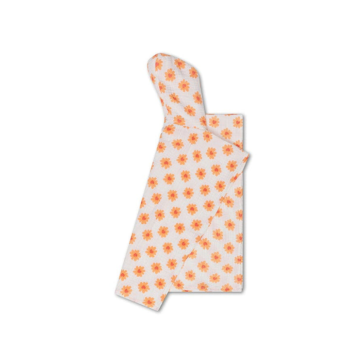 Amour floral | plage hydrophile multicolore poncho 50 x 50 cm
