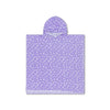Léopard | Lila Strandponcho 65 x 65 cm