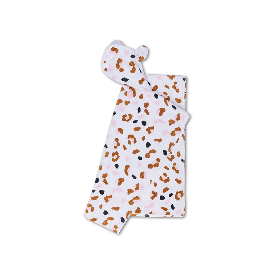 Léopard | Kaki Strandponcho 65 x 65 cm