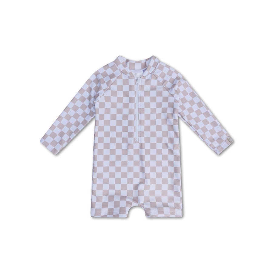 Checkmatemate Beige Boys UV Suite de natation