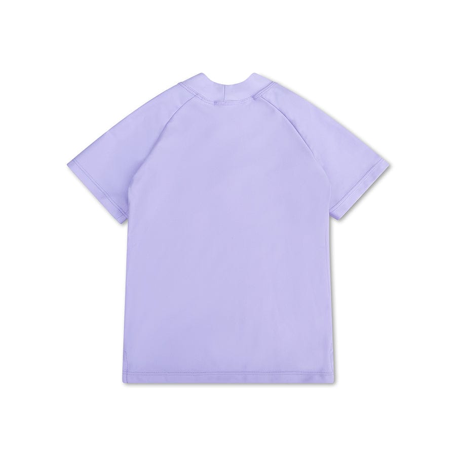 Tons purs | Chemise de natation Lila UV avec manches courtes
