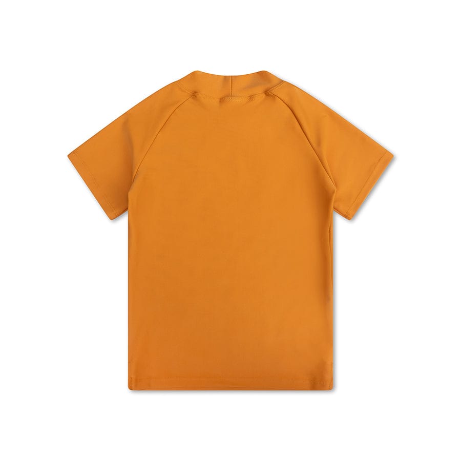 SEASTAR | Chemise de natation UV Orange avec manches courtes