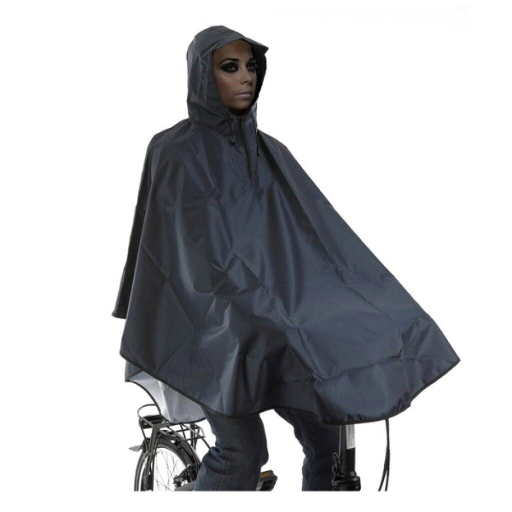 Poncho de pluie Mirage polyester - noir