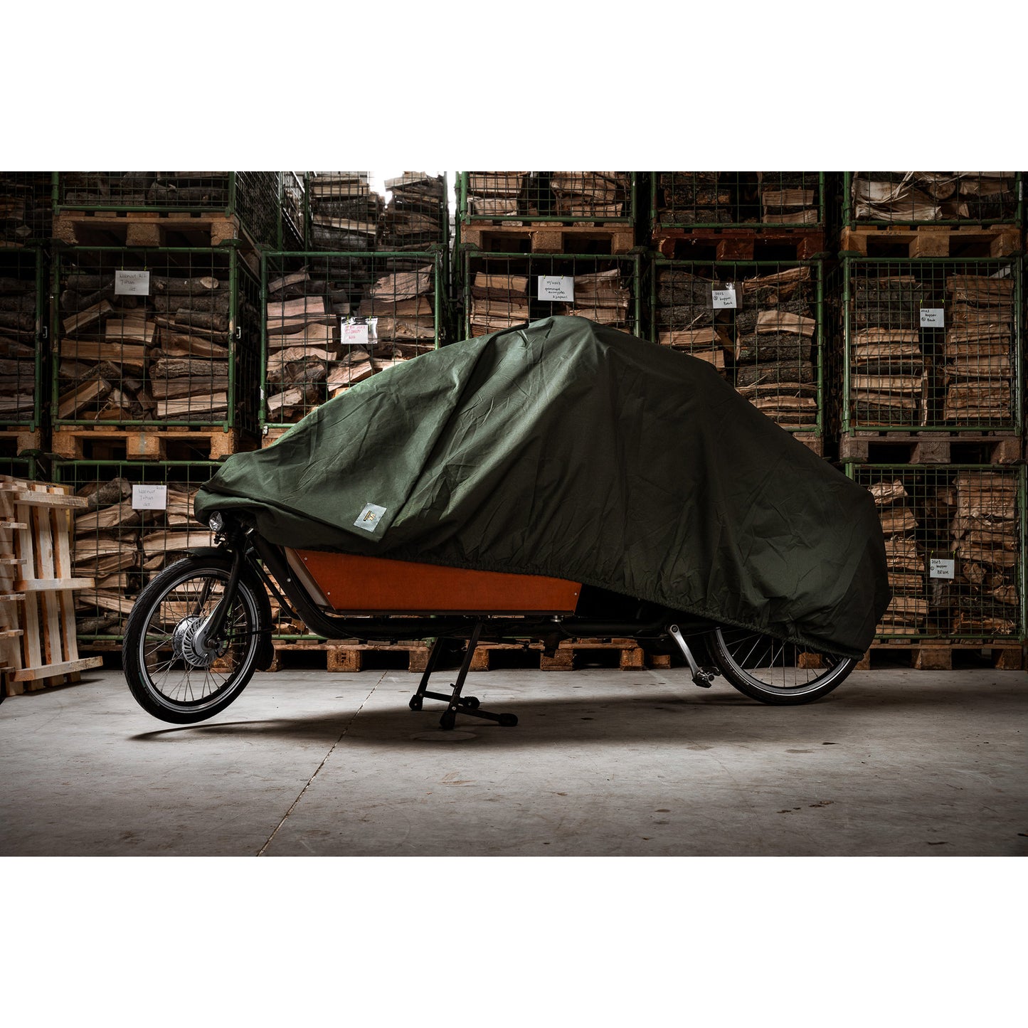 Couverture de protection des vélos VK (84) Re-couverture Forest Green