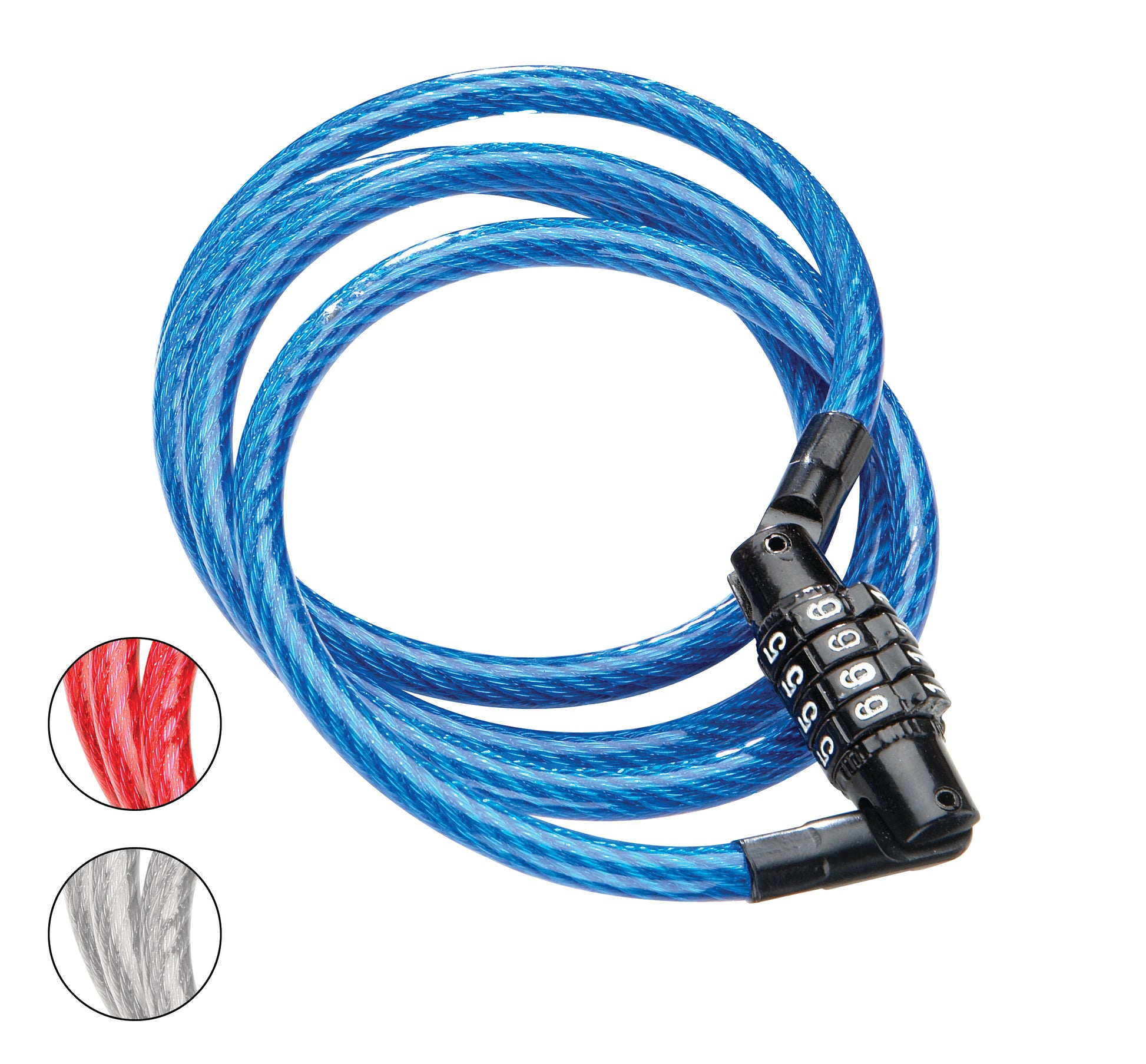 Kryptonite Cable Lock Code Keeper 712 Combo trisi