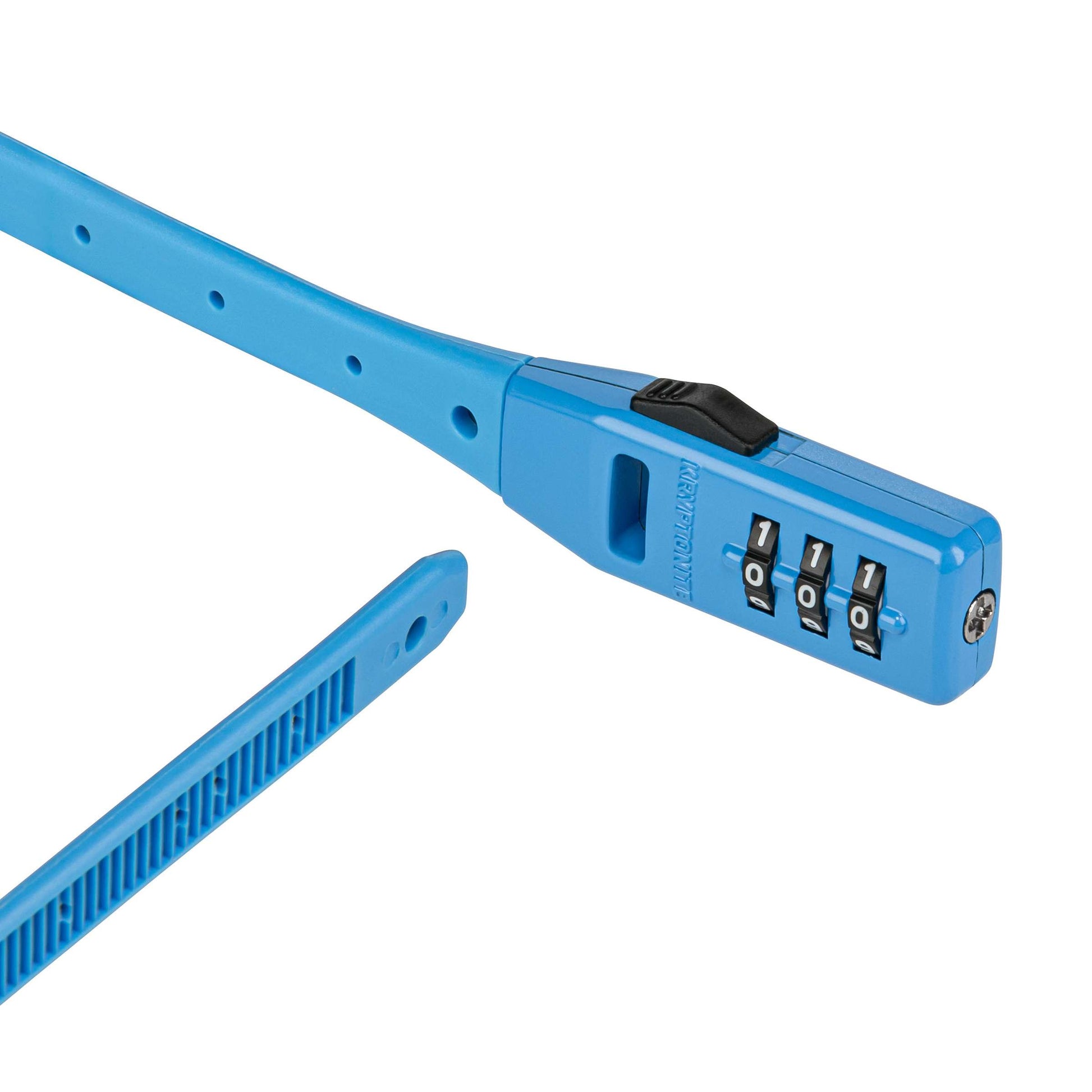 Code de verrouillage du câble kryptonite Cliquez sur Verrouillage combo bleu