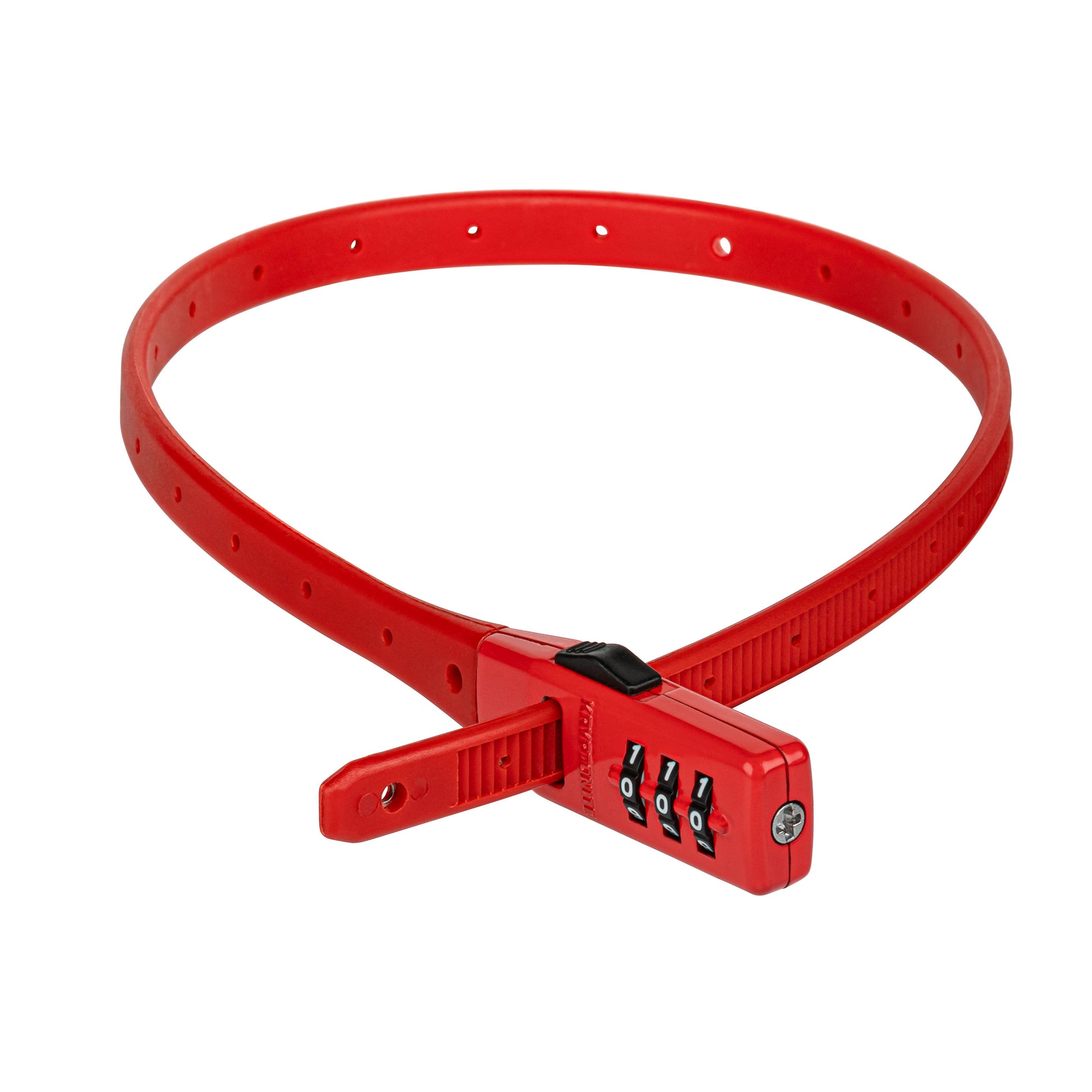Code de verrouillage du câble kryptonite Cliquez sur Verrouille combo rouge