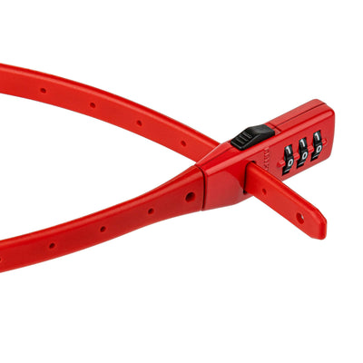 Code de verrouillage du câble kryptonite Cliquez sur Verrouille combo rouge